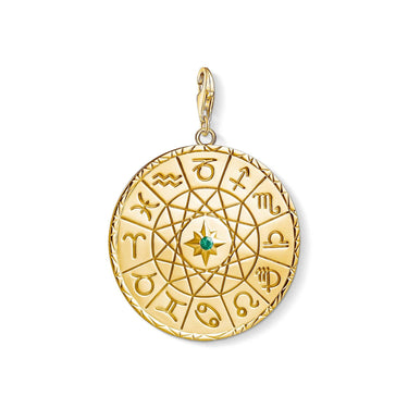 Thomas Sabo Charm-Anhänger Sternzeichen Coin gold Y0036-472-39